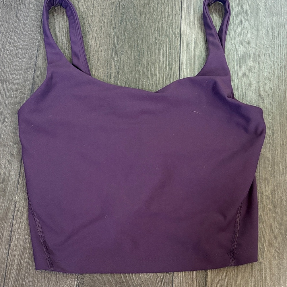 Old Navy Purple Bralette Crop Tank